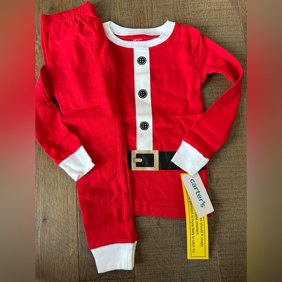 Carter’s Santa Pajamas - Picture 1 of 2
